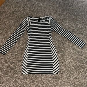Luca Couture Striped Dress